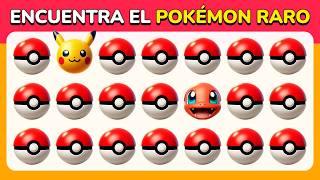 Encuentra el Emoji Diferente - Edición de Pokémon ️ | 40 Niveles Épicos