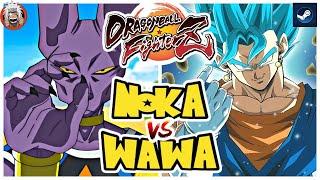 DBFZ Noka vs Wawa (Black, GokuUI, Beerus) vs (GogetaSS4, Vegito, Trunks)