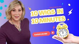 10 WIGS IN 10 MINUTES️ELLEN WILLE️10 Different WIGS️Your NEW Summer WIG Is Waiting️