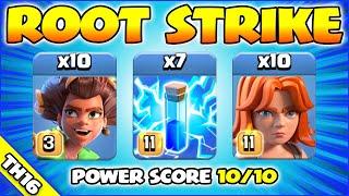 Root Riders + Zap Quake = WOW!!! BEST TH16 Attack Strategy (Clash of Clans)