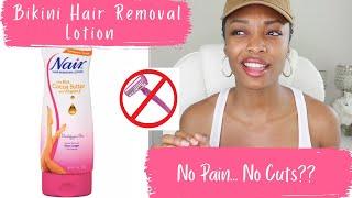 Remove Bikini Hair | No Pain Hair Removal with Nair | How To