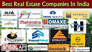 Best Real Estate Companies In India |Top Real Estate Companies In India.