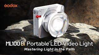 Introducing the all-new portable video light - ML100Bi!