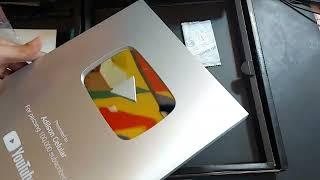 unboxing placa 100k YouTube