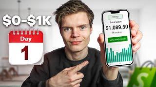 0-1K/Day With Shopify Dropshipping In 30 days (Full Course)