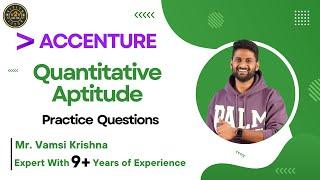 Accenture | Quantitative Aptitude - Practice Questions | #v2v #accenture #placement #crt