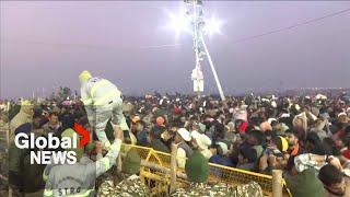 Dozens killed in stampede at India's Kumbh Mela