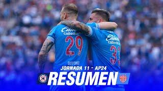 Resumen | Cruz Azul vs Necaxa | Jornada 11 | Apertura 2024