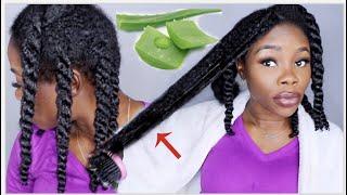 3 WAYS TO USE ALOE VERA FOR EXTREME HAIR GROWTH | MOISTURIZE, DETANGLE, PRE-POO