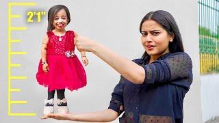 I Spent 24 Hours with the World's Shortest Woman !