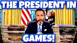 The President In (Retro Gaming and Modern) Video Games