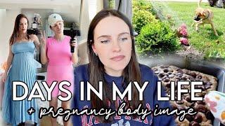 VLOG: pregnancy body image, baking, husband chat, nursery update + MORE!