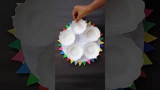 DIY Holi decoration idea  #holi #craft #holitray #holifestival #shorts #diy #decoration  #treding