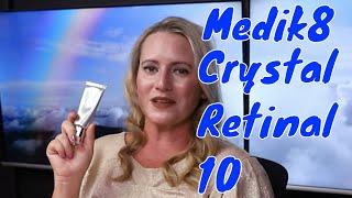 Medik8 Skincare Crystal Retinal 10 Night Face Serum Review & How to Use