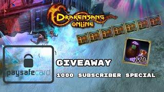 1000 Subscriber Special  GIVEAWAY  Lottery Boxes, Lottery Bags (Drakensang Online)