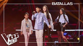 Juan, Ivan, Esther and Dayana - Mia | Battles | The Voice Kids Spain 2024
