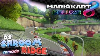 DS Shroom Ridge in BASE GAME STYLE (by Maxmos) - Mario Kart 8 Deluxe Mod