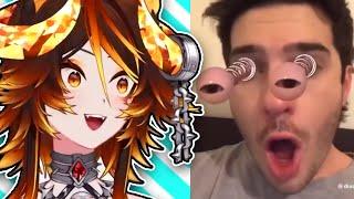 Sinder Reacts to Funny Meme Compilations【VTuber】