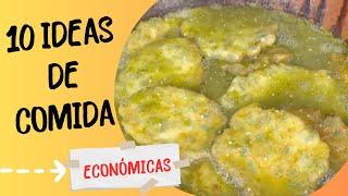 10 COMIDAS CASERAS MEXICANAS ECONÓMICAS/FABI ZEA