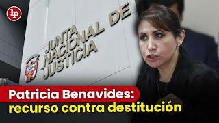 Patricia Benavides: Reconsideración en la JNJ contra destitución como fiscal suprema