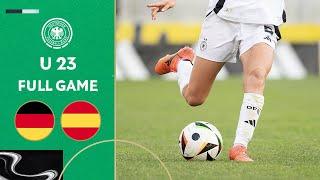 RE-LIVE | Deutschland U 23 vs. Spanien U 23 | U 23 Frauen-Nationalmannschaft