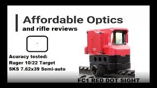 FAKE DI optical FC1 red dot review