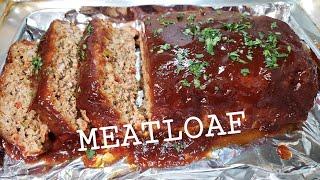 COMO HAGO MI MEATLOAF CON BBQ GLAZE /MEATLOAF WITH BBQ  GLAZE