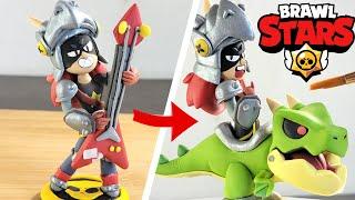 DRACO MAKING CLAY -  tutorial brawl stars clay art