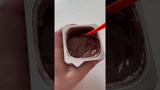 DANONE DANETTE CHOCOLATE PUDDING TASTE TEST ASMR MUKBANG