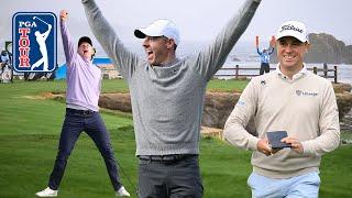 The BEST Aces, Hole Outs, and Other Amazing Shots | AT&T Pebble Beach Pro-Am | 2025