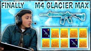 M4 GLACIER MAX  AKM GLACIER CRATE OPENING  PUBG MOBILE