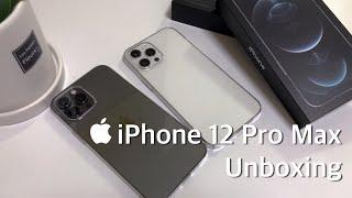 iPhone12 Promax Graphite, Silver Unboxing, iPhone Accessories, Belkin Film, Sinjimoru iPhone Case