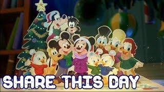 Share this day+Lyrics - Mickey twice upon Christmas | AMV