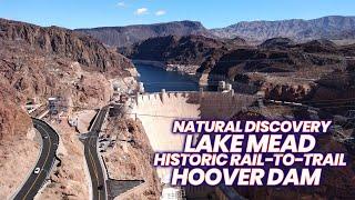 Amazing Easy 12 Mile Scenic Bike Ride - Lake Mead, Rails to Trails, Hoover Dam