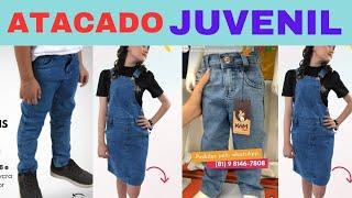 ROUPAS JUVENIL EM JEANS NO ATACADO FEIRA DE CARUARU-PE