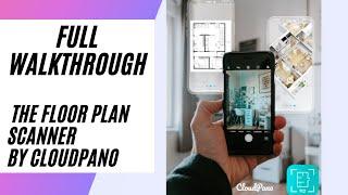 Full Walkthrough - The Floor Plan Scanner By CloudPano