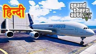 GTA 5 - A380 Airbus With Franklin Pilot