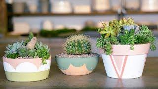 How to Paint Terra Cotta Pots | Sunset