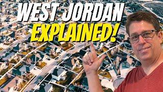 Living in West Jordan Utah - Everything You Need to Know - Map Tour Video