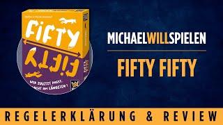 FIFTY FIFTY – Regelerklärung und Review – Ein schnelles, einfaches Kartenspiel