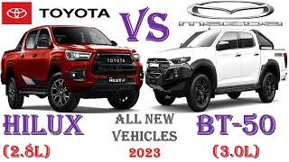 ALL NEW Toyota HILUX Vs ALL NEW Mazda BT-50 | Which one is better?