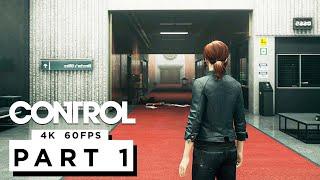 CONTROL PS5 Walkthrough Gameplay Part 1 - (4K 60FPS)