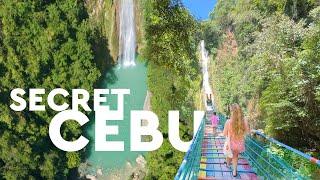  We saw CEBU's TALLEST Waterfall Mantayupan falls PHILIPPINES