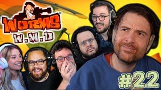 WORMS W.M.D #22 feat. MisterMV, Antoine Daniel, Baghera, Mynthos et Etoiles ! (Best-of Twitch)