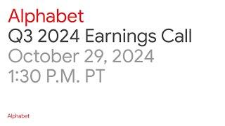 Alphabet 2024 Q3 Earnings Call