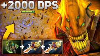 +2000 Damage Per Sec Sand King New Meta57 Kills One Shot | Dota 2 Gameplay