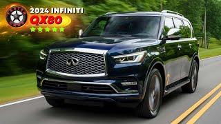 What's Inside the 2024 INFINITI QX80? A Closer Look at Opulence!