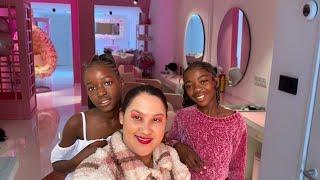 Relaxing 4Hand Therapy - My friend's daughters does my hair and makeup //#asmr #love #fourhands