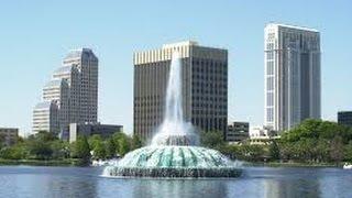 АВТО ЭКСКУРСИЯ по ОРЛАНДО Флорида США центр города 22.04.16 DOWNTOWN ORLANDO FL