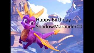 Happy Birthday For ShadowMarauder00